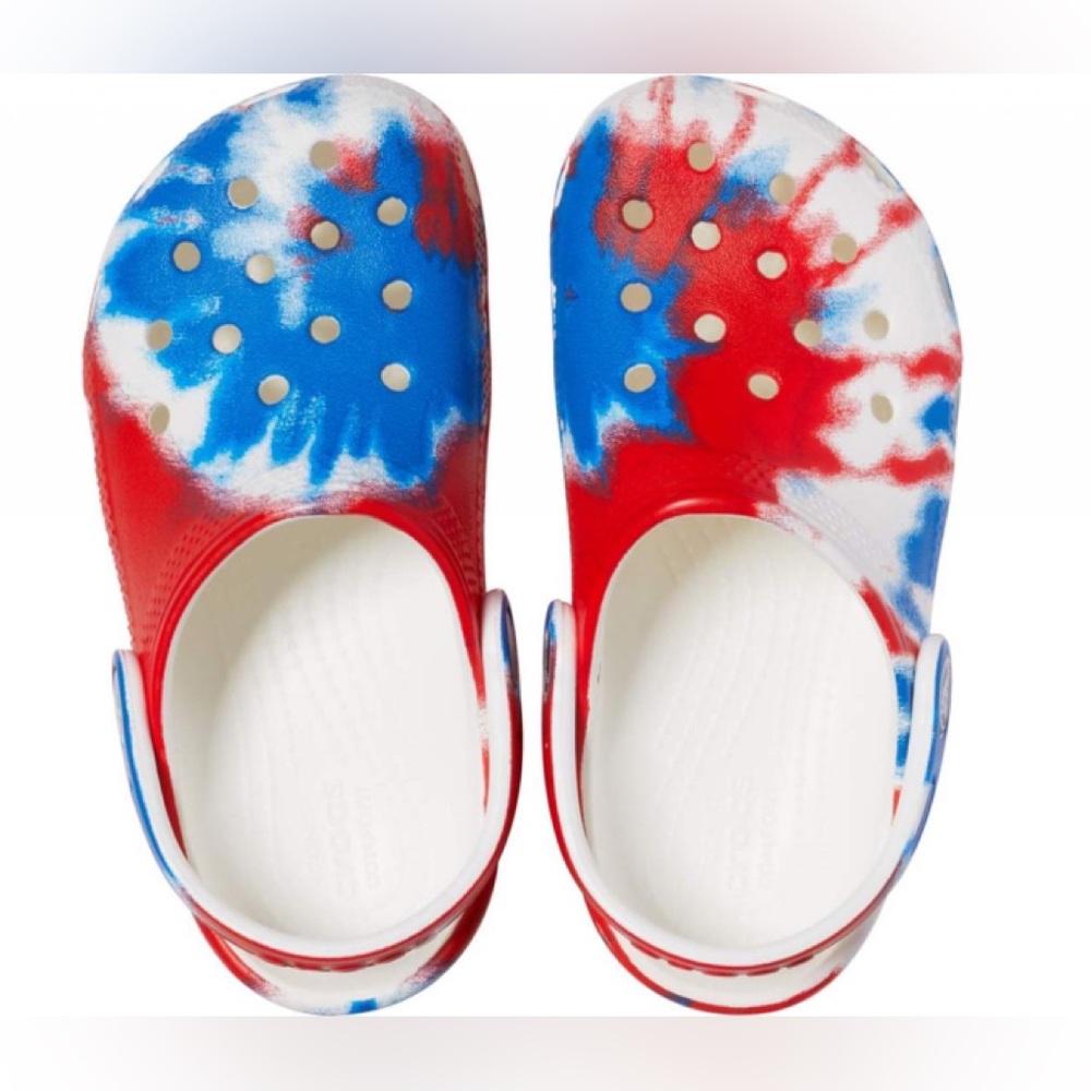 Kids’ Classic Tie-Dye Graphic Clog Multi/White - Picture 3 of 5